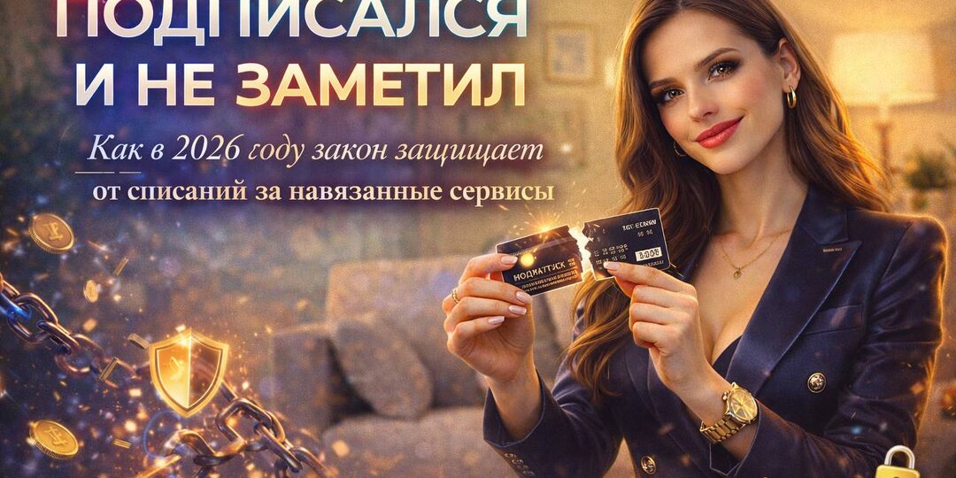 Подписались и не заметили: как в 2026 году закон защищает от списаний за навязанные сервисы