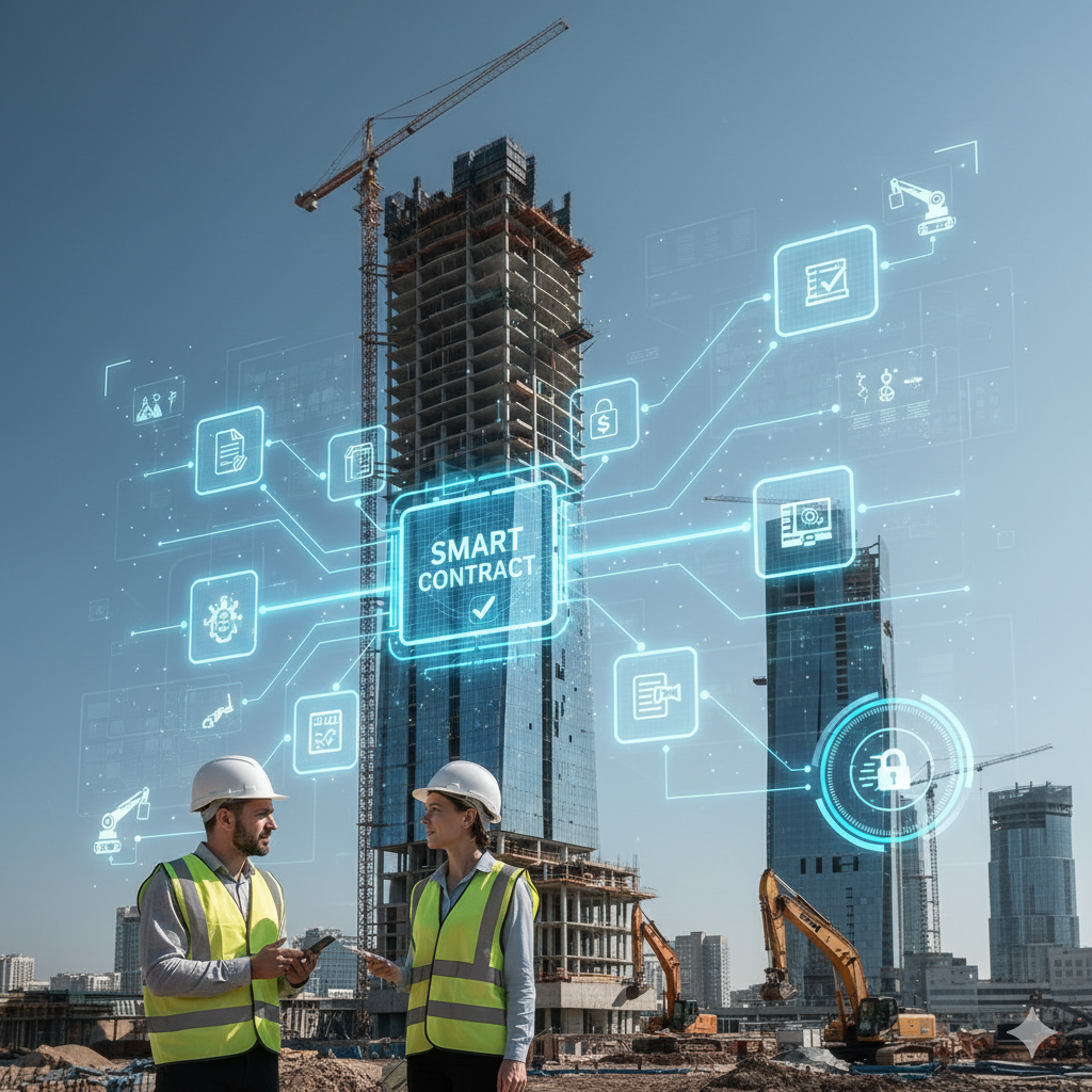 Умные контракты на блокчейне для подрядчиков