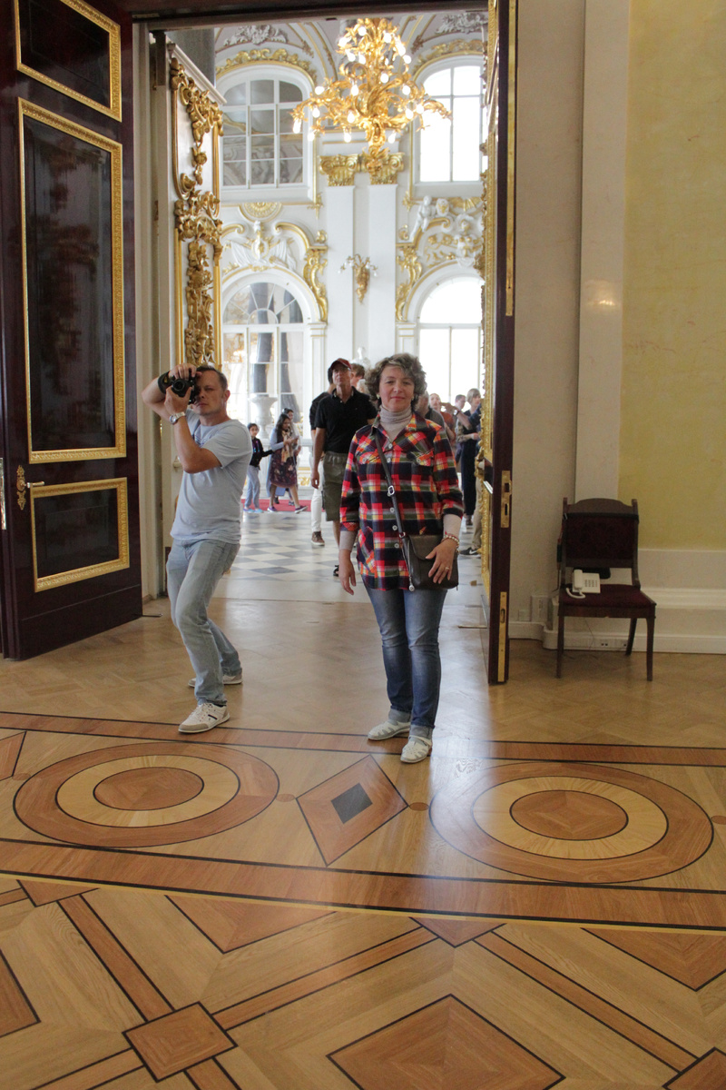 Сама автор материала в Эрмитаже. Собственное фото. 