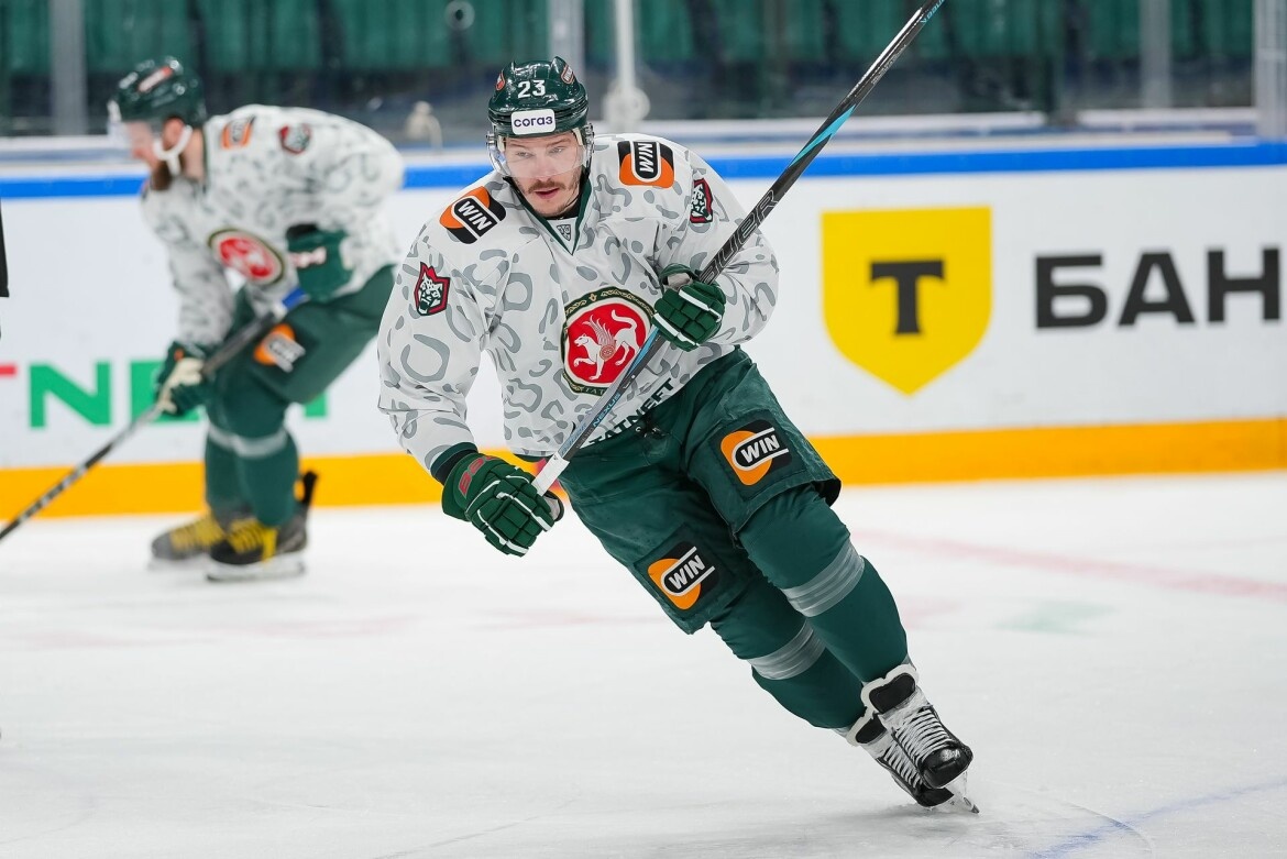 Нападающий Дмитрий Яшкин остается в расположении «Ак Барса»