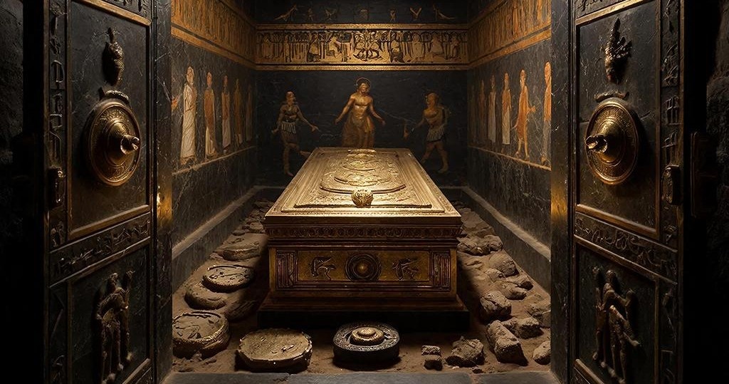 Гробница Александра Македонского до сих пор не найдена — споры о её местоположении ведутся с момента смерти Александра в 323 году до н. э.. Ситуация усложняется тем, что тело Александра несколько раз перевозили, что привело к смещению места его последней могилы.