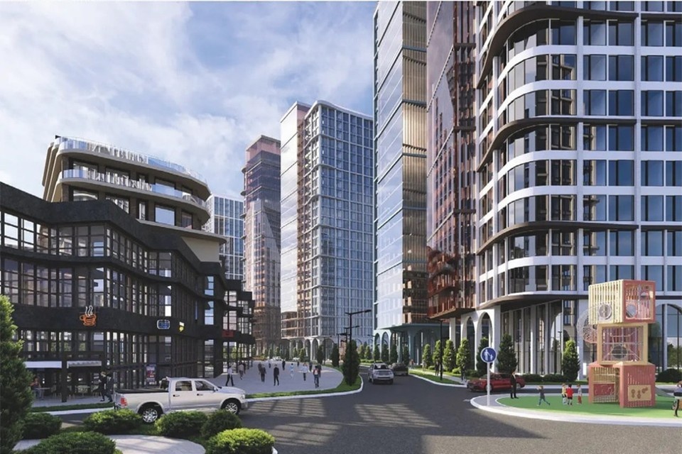    В Донецке построят «Донбасс-сити». Фото: Застройщик «Линия жизни»