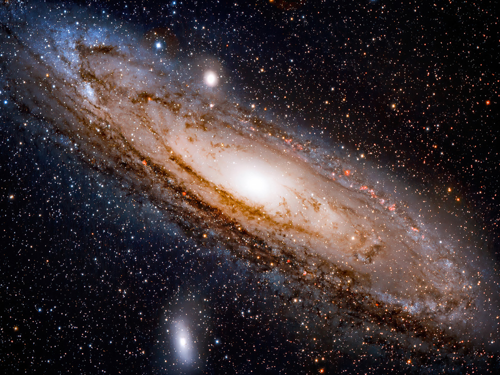 Туманность Андромеды Галактика Хаббл