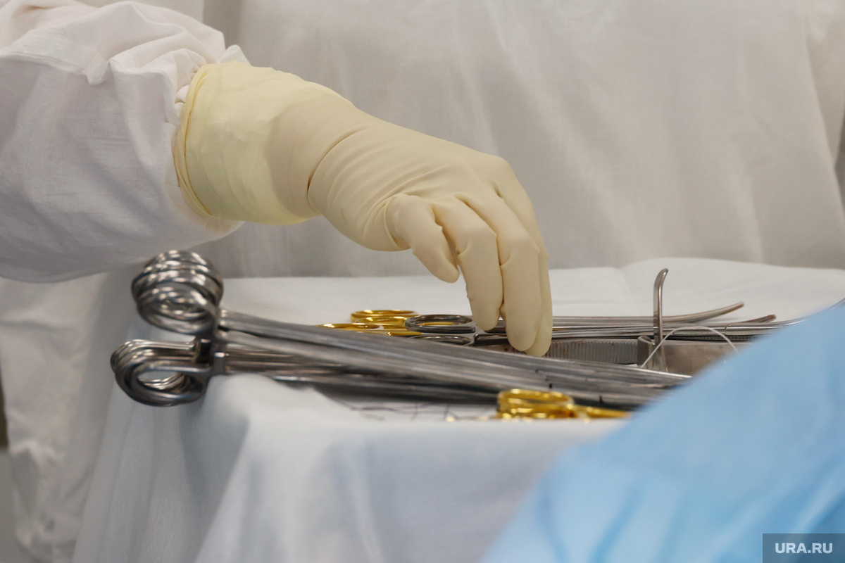 Патологоанатомы достали из прямой кишки косметический карандаш, вокруг которого нарос мочевой камень. Фото: Екатерина Сычкова © URA.RU