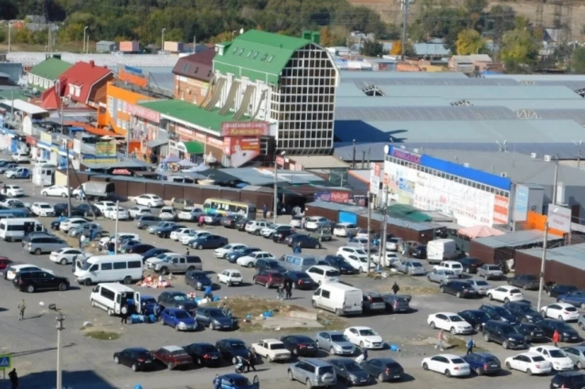   Работу рынка «Темерник» приостановили судебные приставы