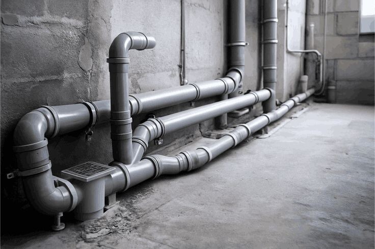 Внутренняя канализация Ostendorf из полипропилена: сделать, чтобы надолго забыть