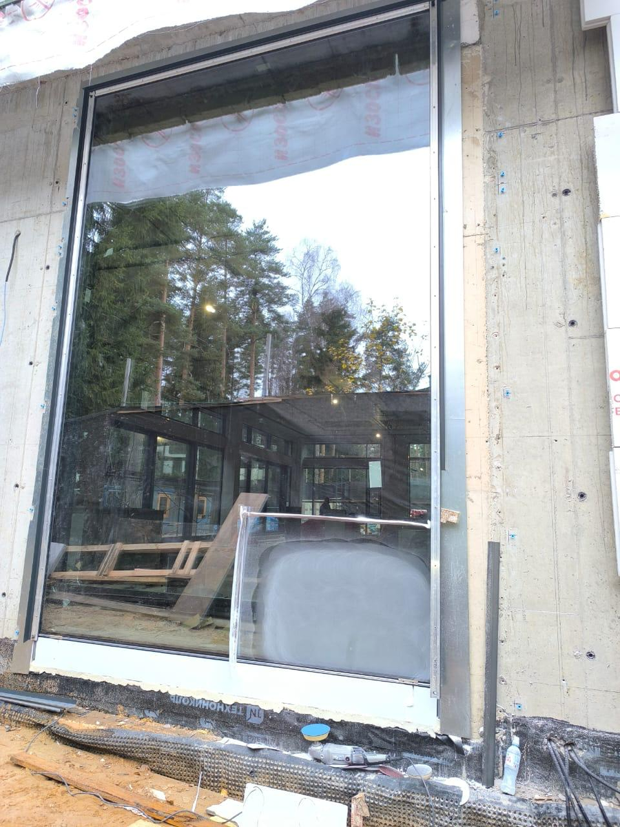 Площадь полировки стекла для ликвидации царапины