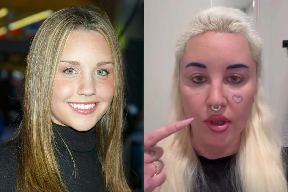 Аманда Байнс тогда и сейчас