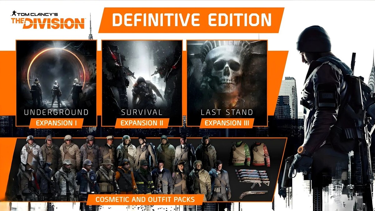 Состав The Division: Definitive Edition