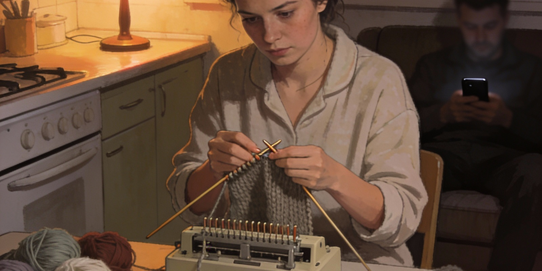 Мой муж не хочет больше зарабатывать. Мне приходится брать заказы и вязать по ночам