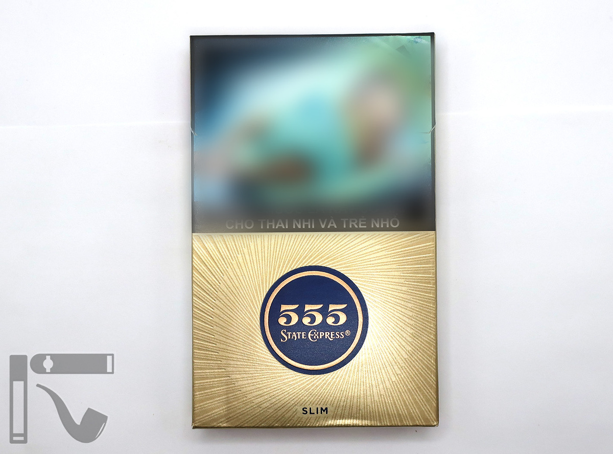 Сигареты State Express 555 Prestige Slim. Фото: © канал "Уголок Курильщика"