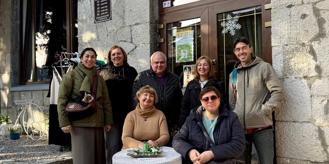 Гиды «КрымПро» знакомятся с новым частным музеем в Алупке «Винтаж Монтаж