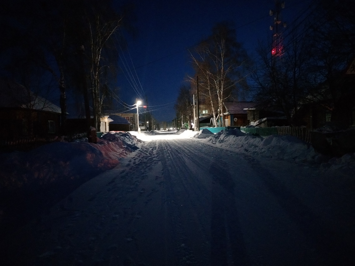 Дорога на работу. 