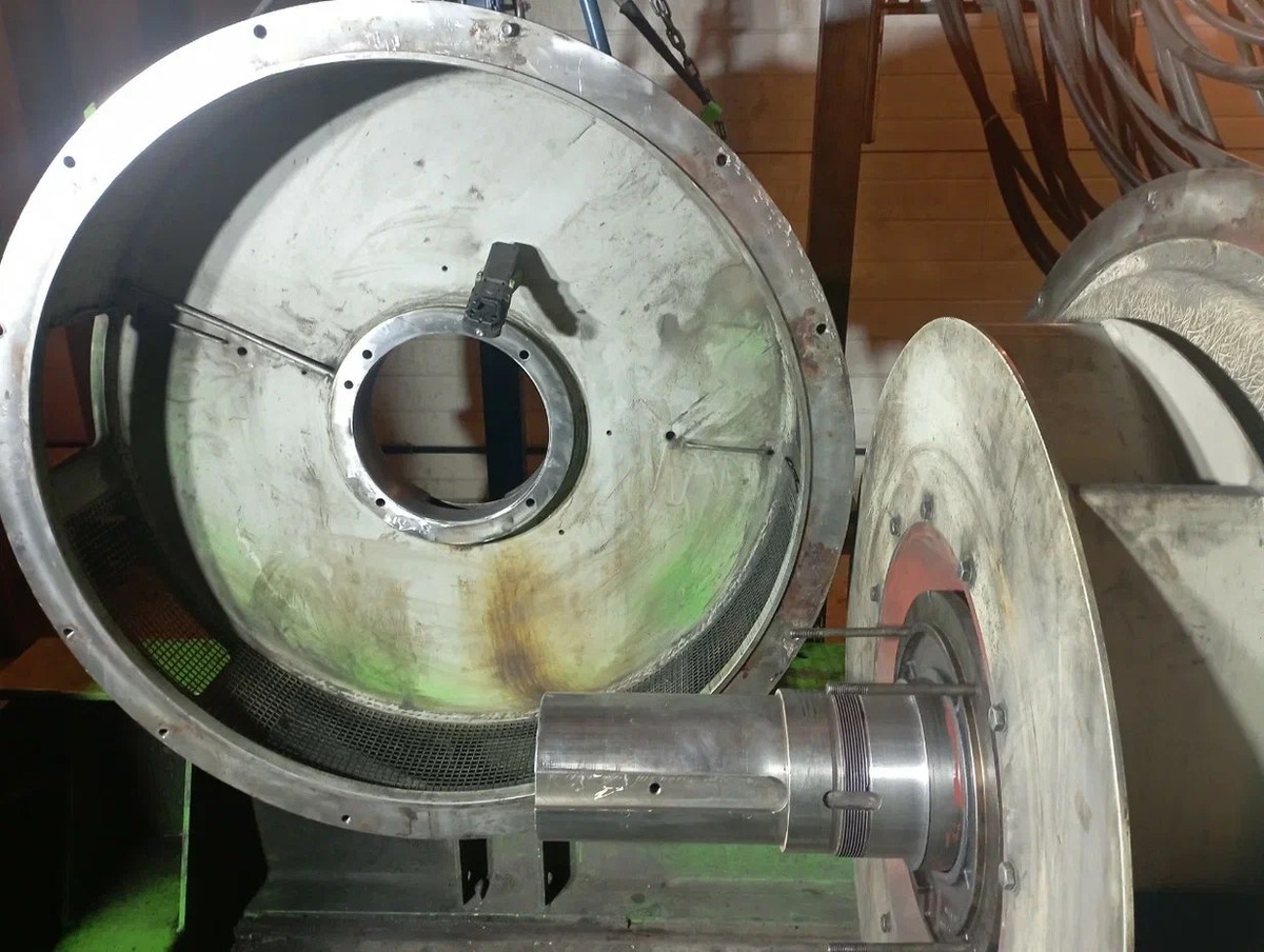 Восстановление крышки вала генератора