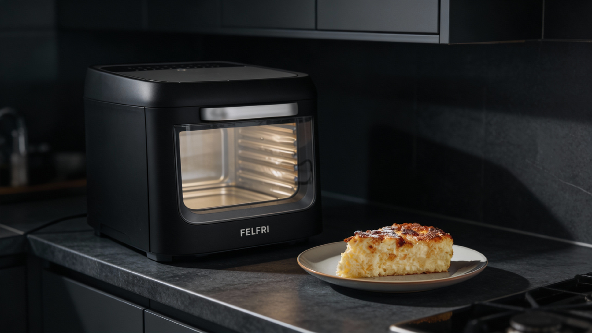 Запеканка из творога в аэрогриле