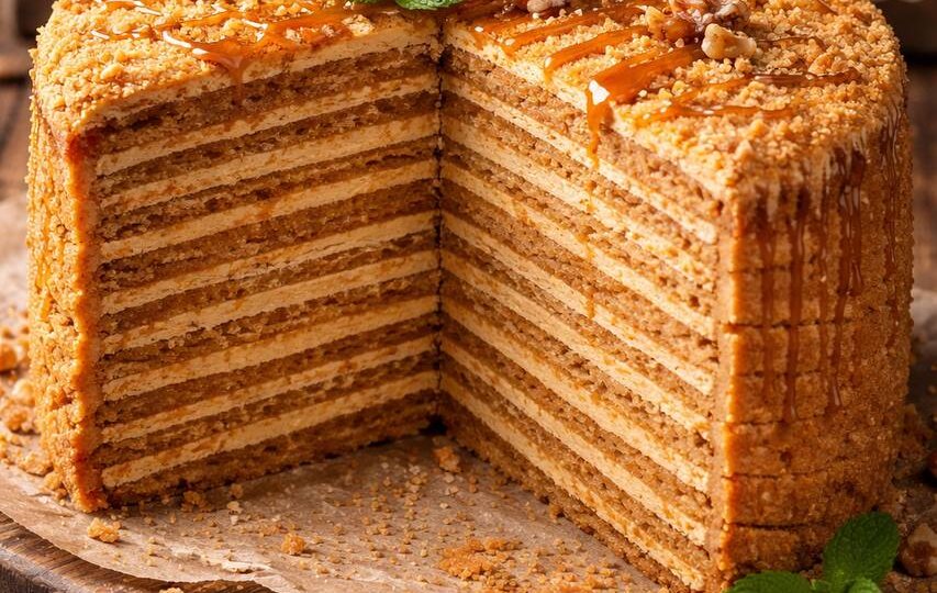 Медовик по-старинному: тот самый рецепт из бабушкиной тетради