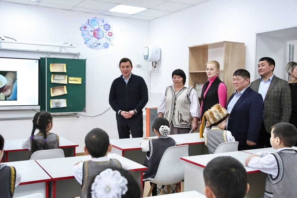    Обновленная Балыктуюльская средняя школа. Источник: altai-republic.ru