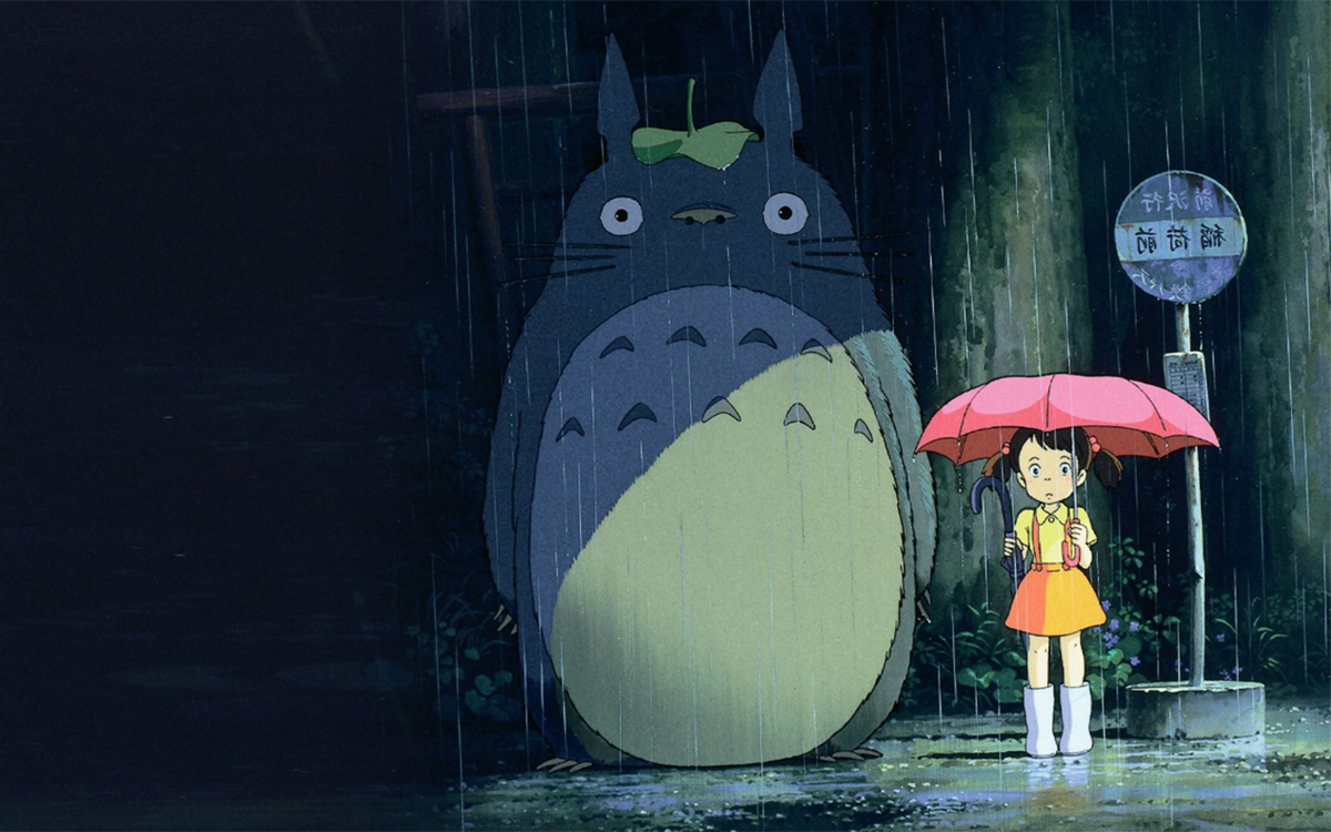 Постер мультфильма "Мой сосед Тоторо"
