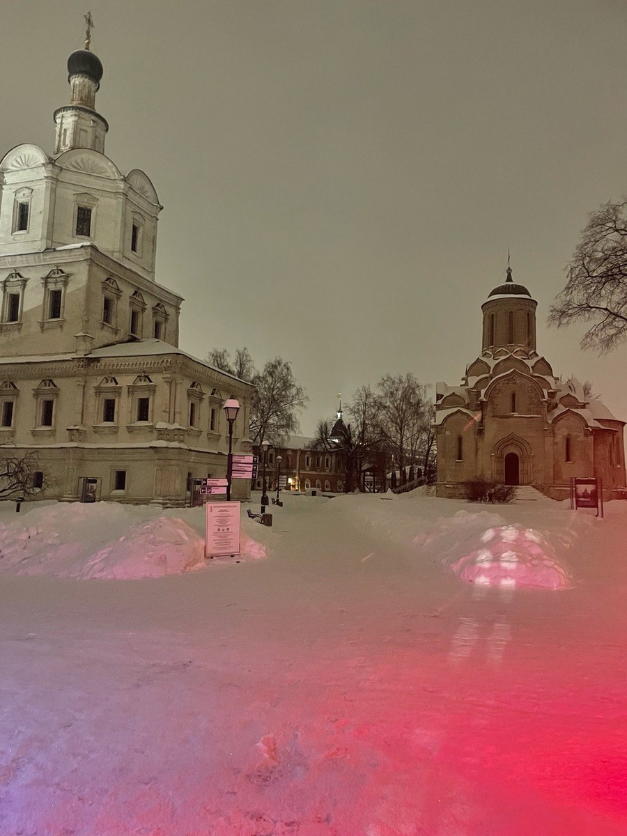 27 января. Храмы Андроникова монастыря.