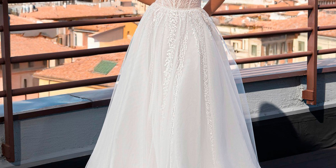 10 свадебных платьев А-силуэта для современной невесты