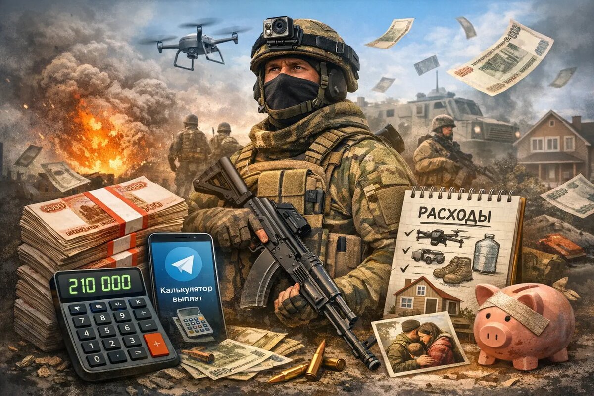 Зарплата бойцов СВО — реальные выплаты около 210 тысяч рублей и расходы на передовой