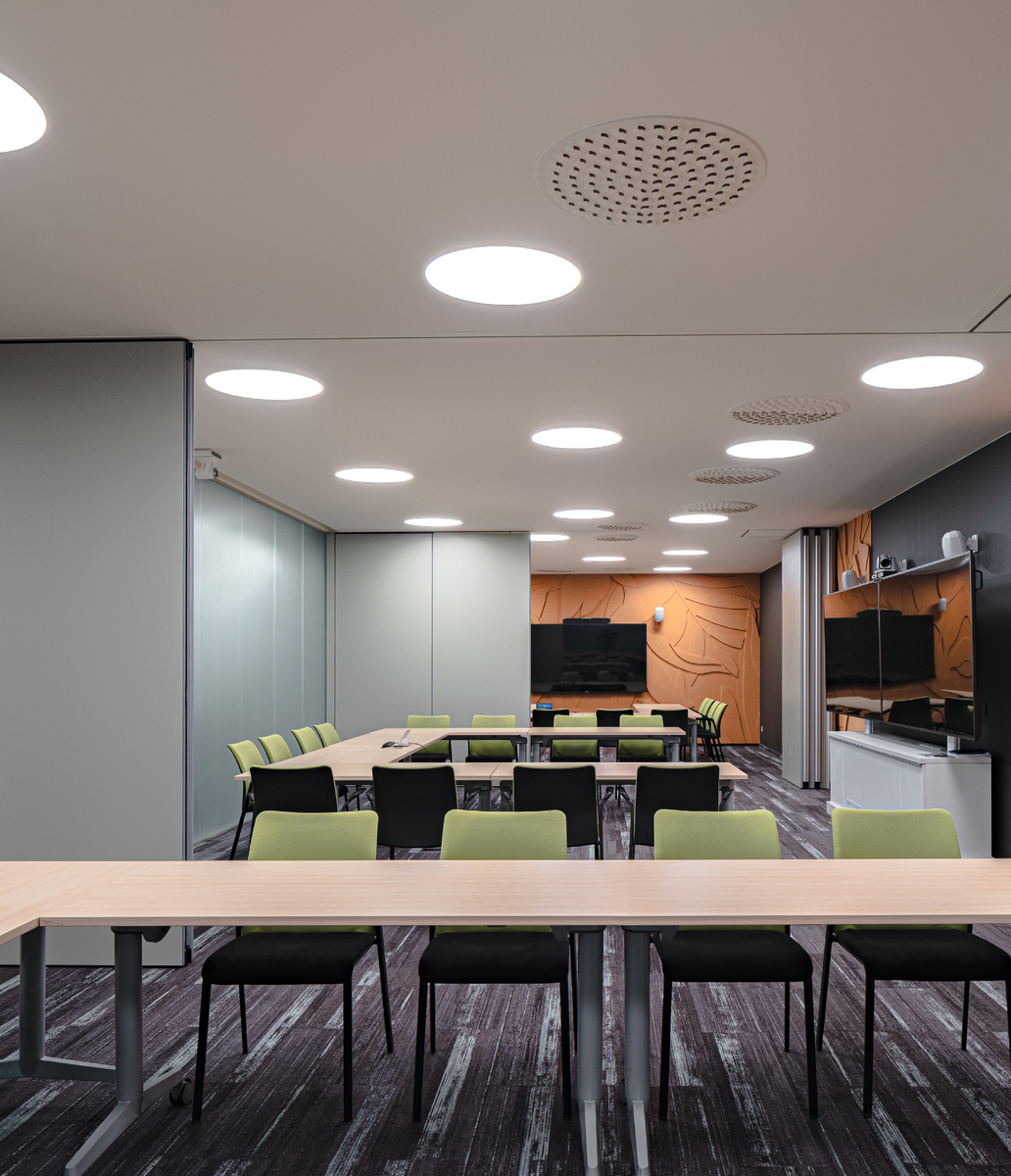 Трансформируемые переговорные комнаты в офисе Cargill. Проект компании АРС