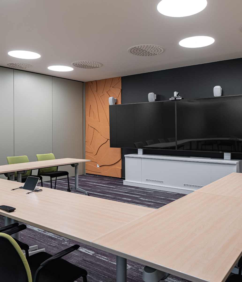 Трансформируемые переговорные комнаты в офисе Cargill. Проект компании АРС