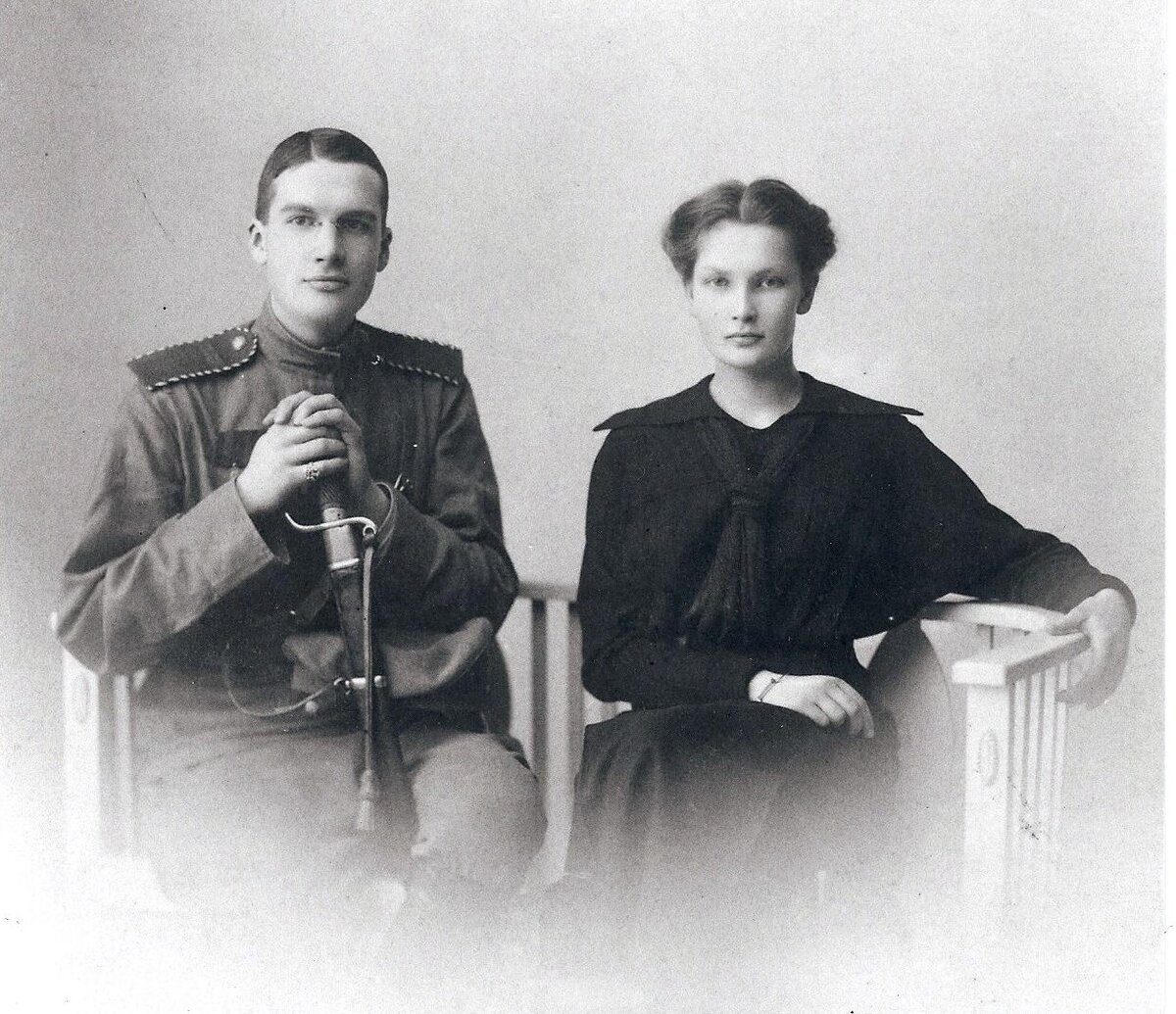 Глеб и Татьяна Боткины, дети царского лейб - медика.