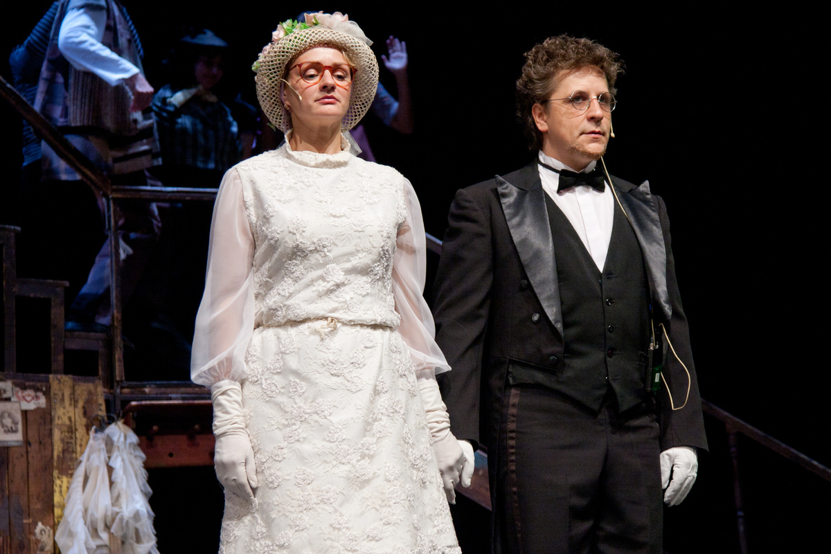 Фрагменты спектаклей «Кабала святош», «Крики из Одессы», «Васса», «Дон Кихот». Фото Юлии Кудряшовой. Правообладатель изображения: пресс-служба театра.