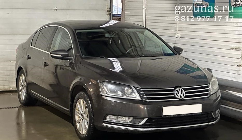 Установка ГБО на Volkswagen Passat B7 (Двигатель: CDAB): сдержанный снаружи, выверенный внутри