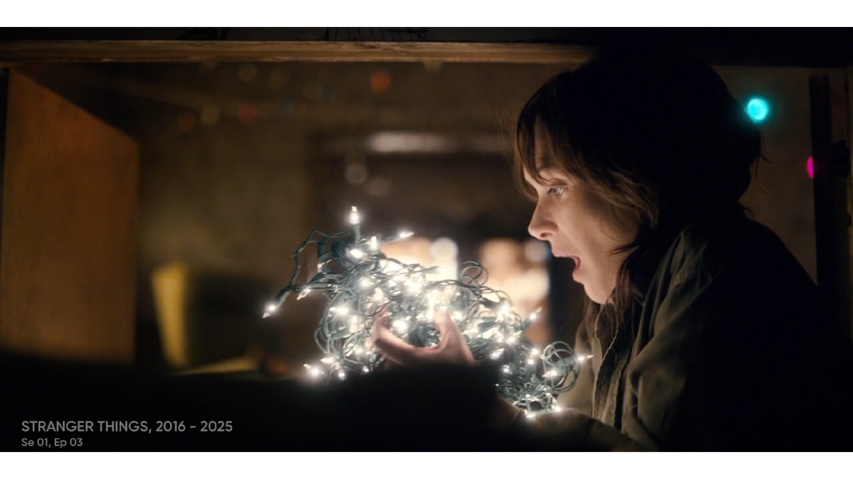 Джойс понимает, что может использовать гирлядны для связи с пропавшим сыном Уиллом