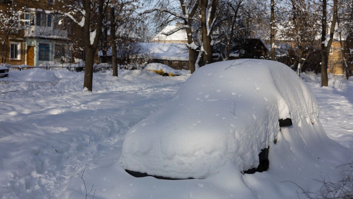    В Нижний Новгород пришел затяжной снегопад   newsnn.ru