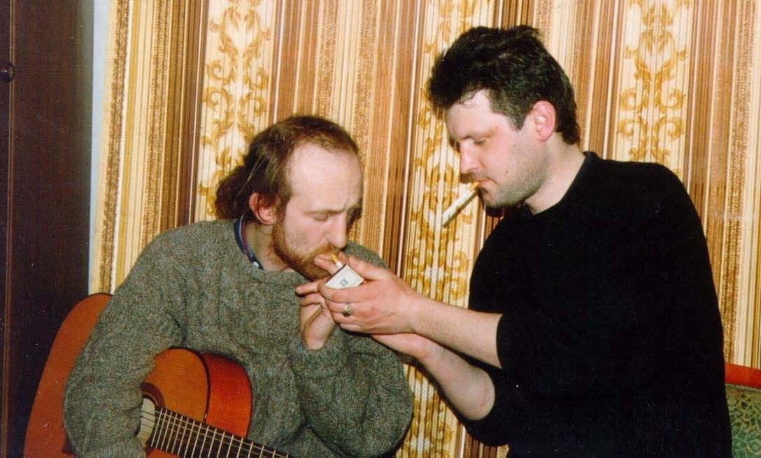 Е. Каргаполов и В. Кузьмин. Вторая половина 90х гг. Фото из открытых источников.