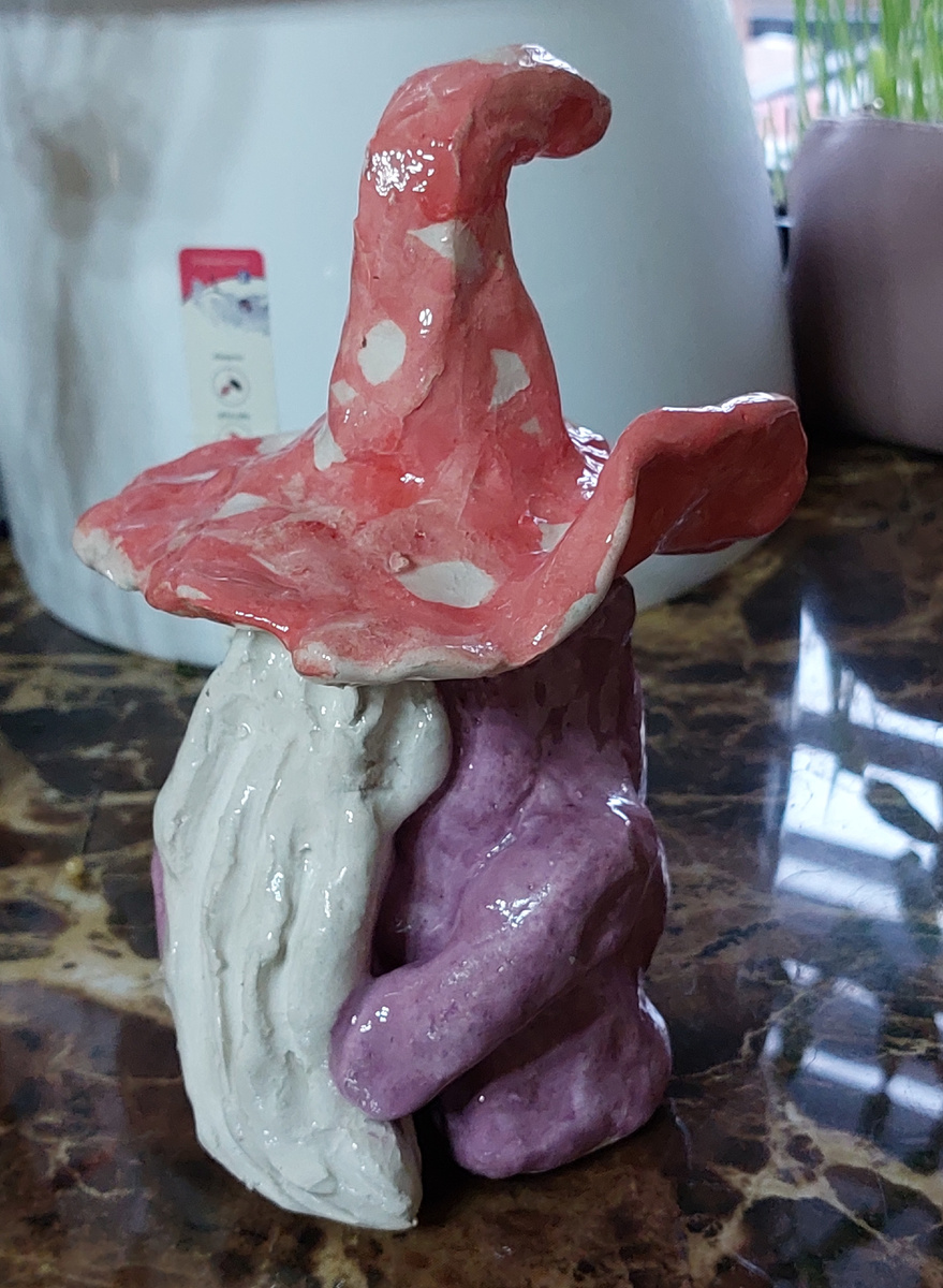 Вот такой гриб без лица.