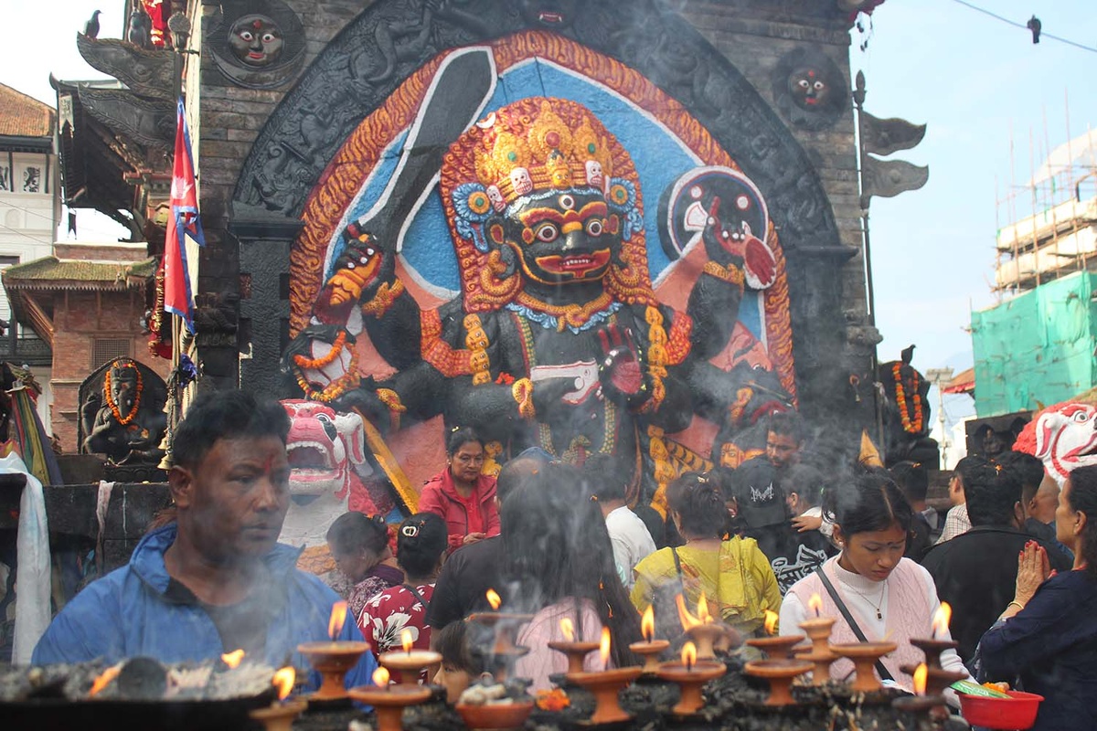 В самом центре Катманду