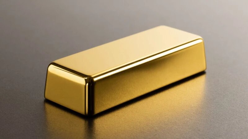     Золото. Золотой слиток. Нейросети