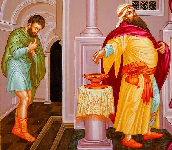 Молитва мытаря и фарисея