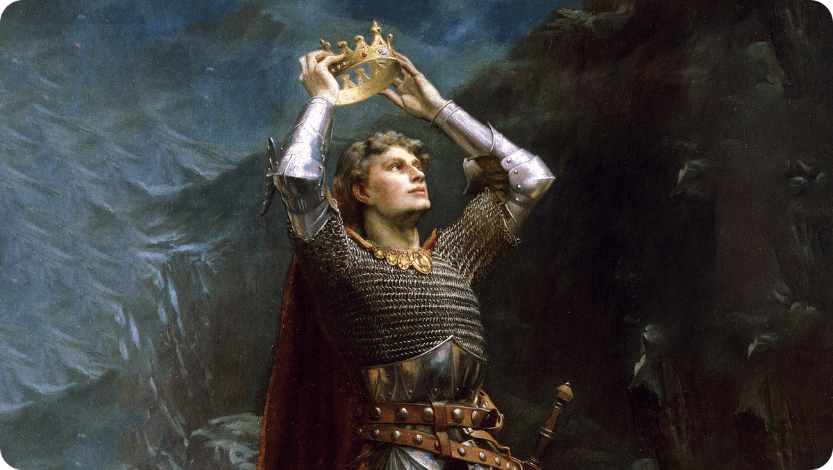 Король Артур. Чарльз Эрнест Батлер. 1903