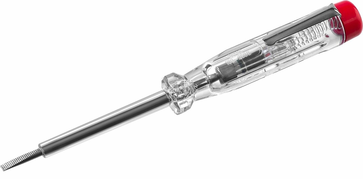 Внешний вид индикаторной отвертки («фазной»). Фото из открытых источников.