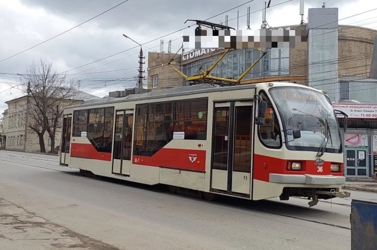    В Туле назвали участки дорог, где водители машин мешают проезду трамваев