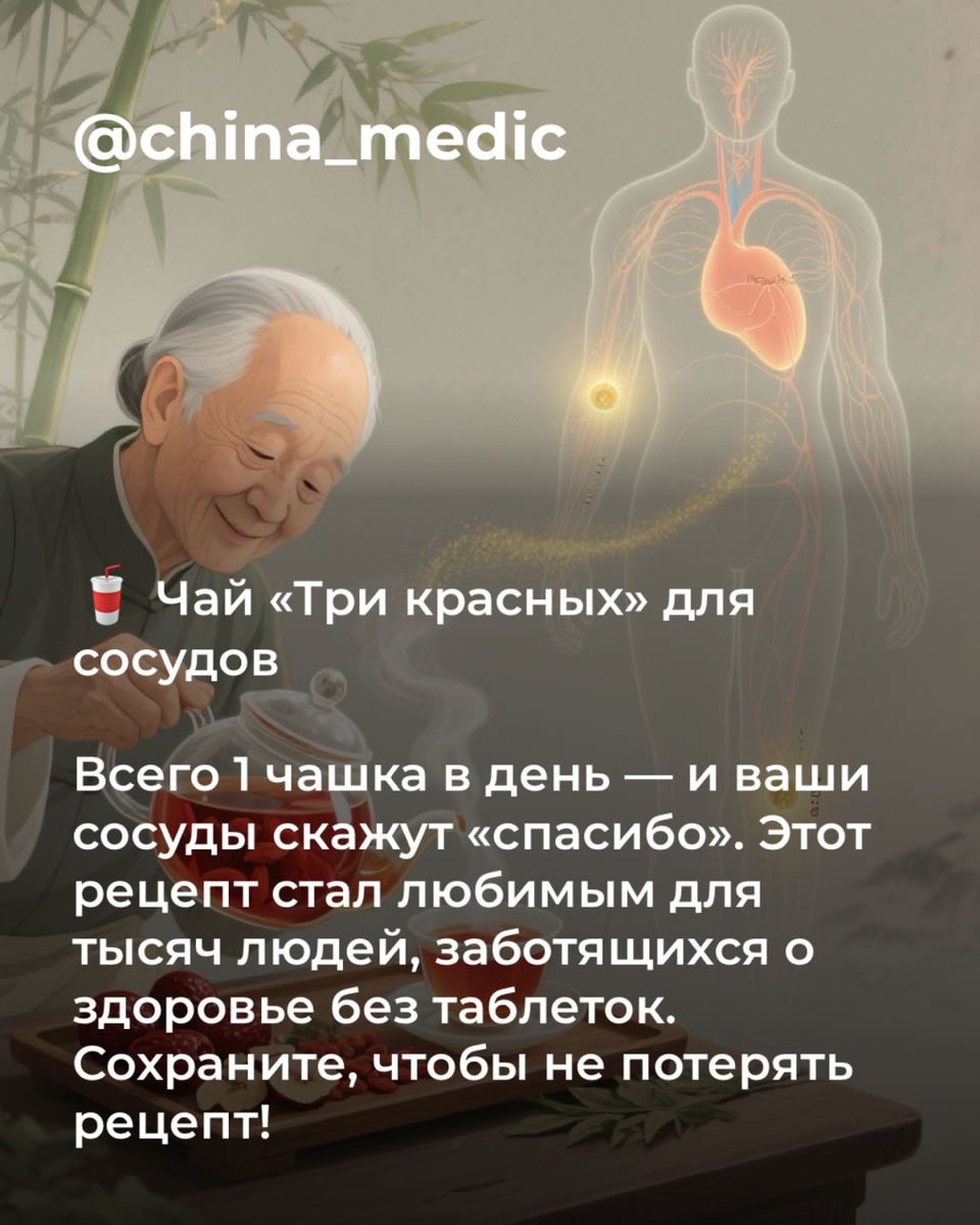 просто рецепт для очищения сосудов