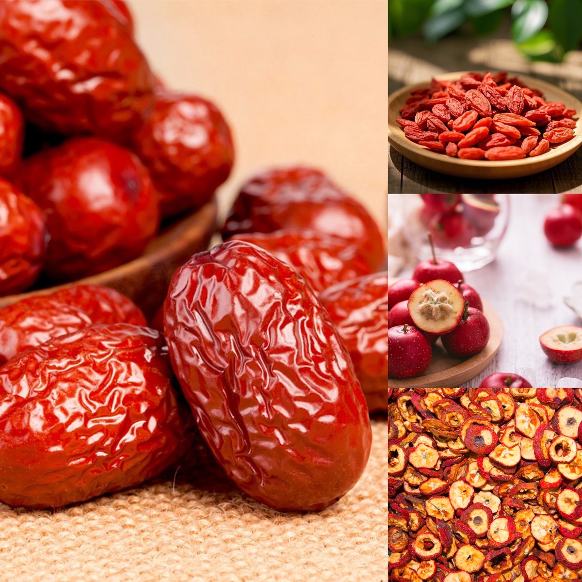 финик Унаби + ягоды Годжи + боярышник