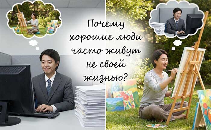 Почему хорошие люди часто живут не своей жизнью