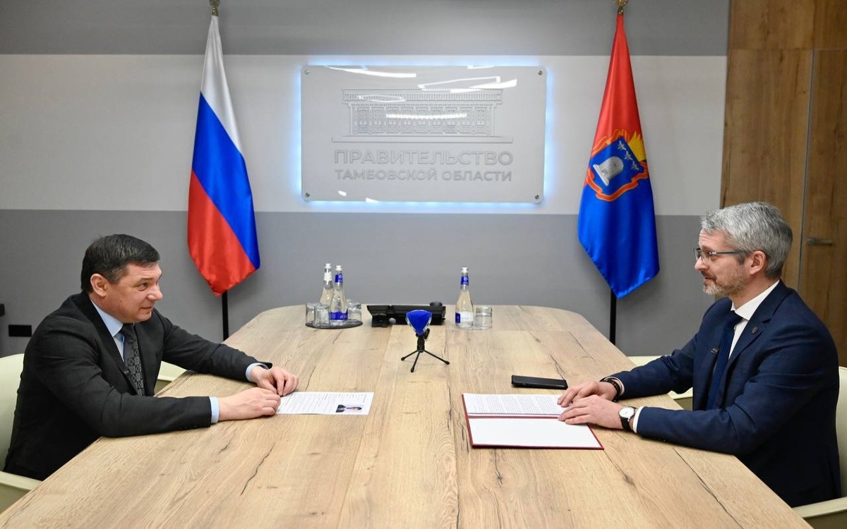    Глава Тамбовского округа Пудовкин уходит в отставку фото: телеграм-канал губернатора Тамбовской области