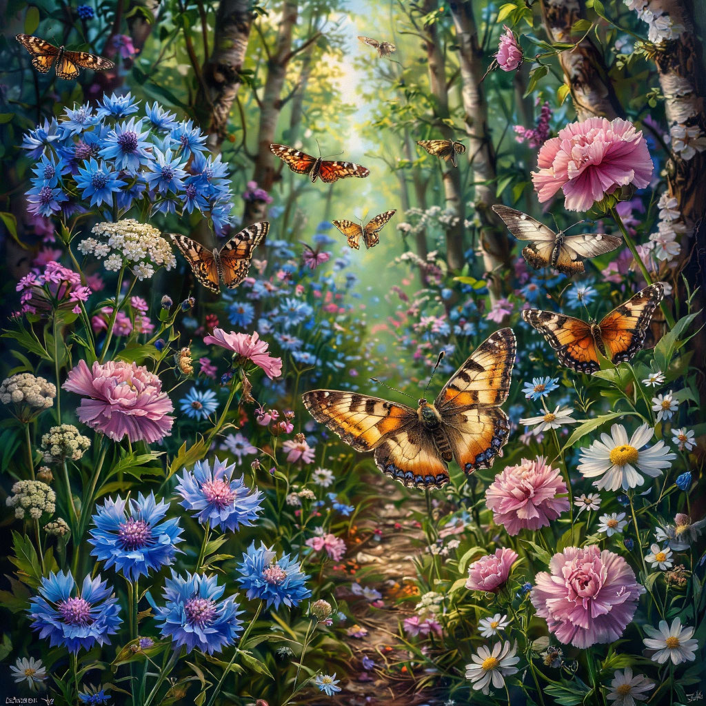 Благоухающая поляна.