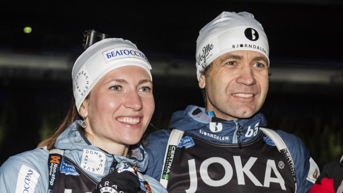    Дарья Домрачёва и Уле-Эйнар Бьорндален женаты уже почти 10 лет