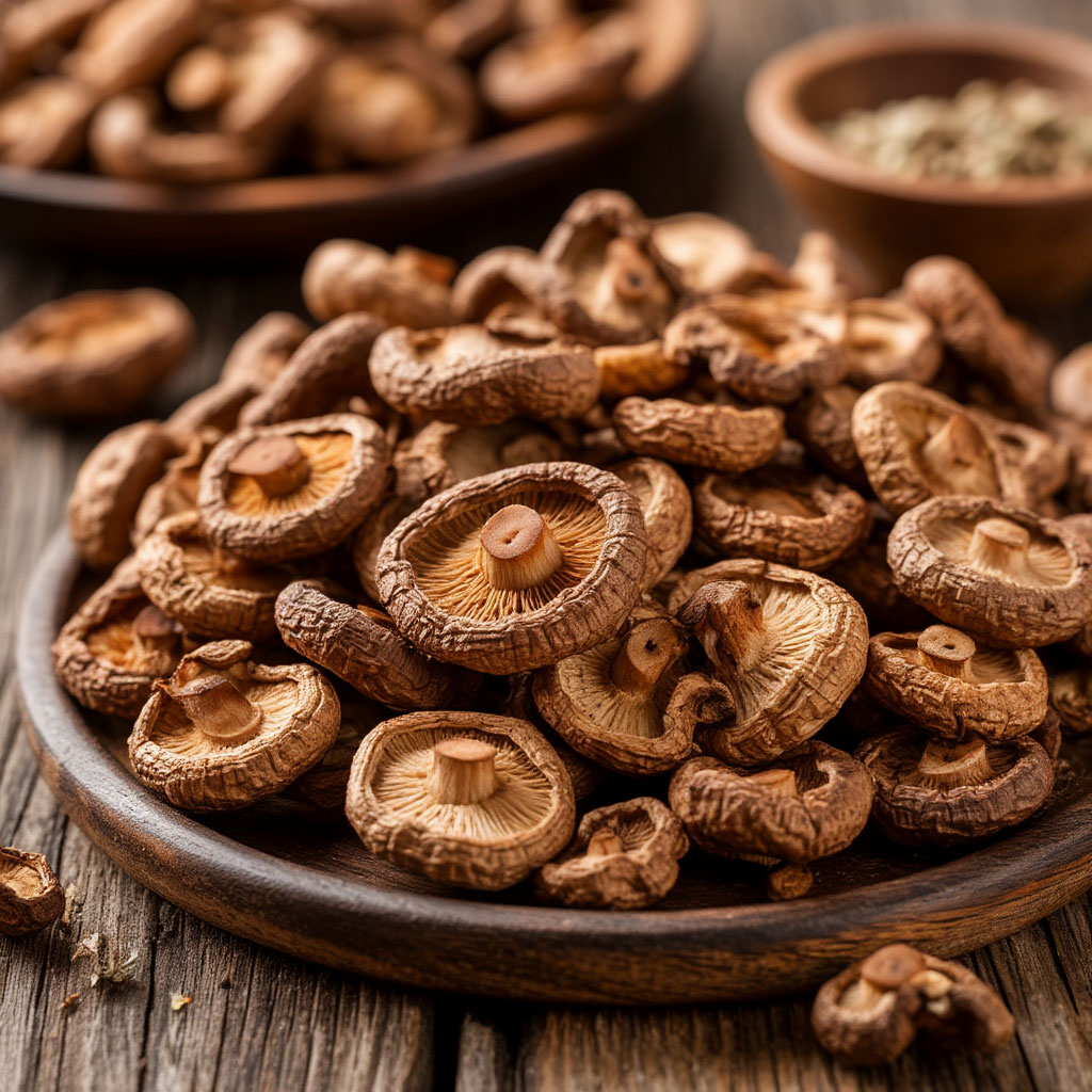 Грибы сушеные