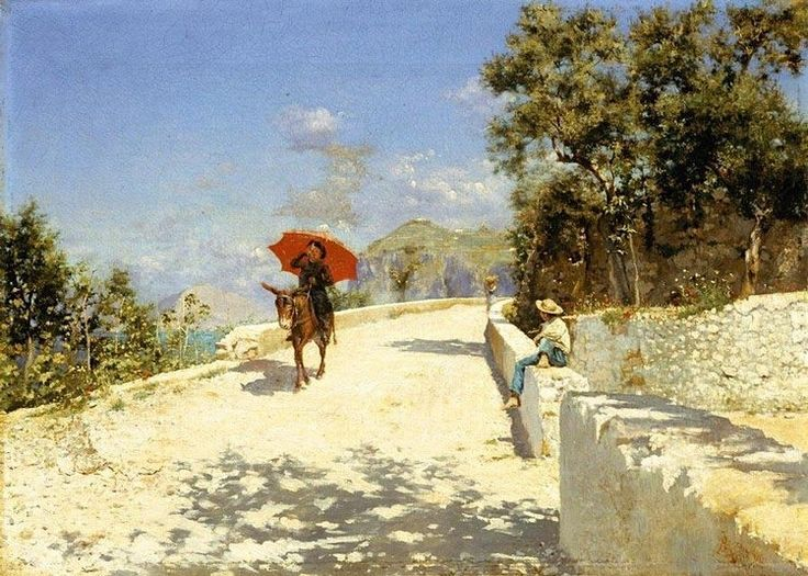 Солнце Капри, 1883