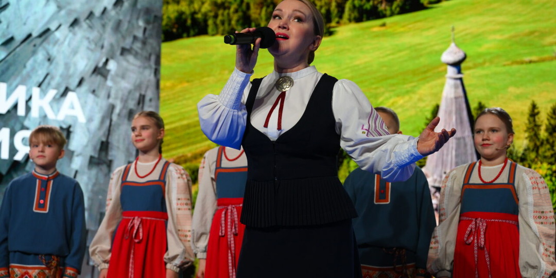 Ансамбль «Кантеле» выступил на Днях Карелии в Москве