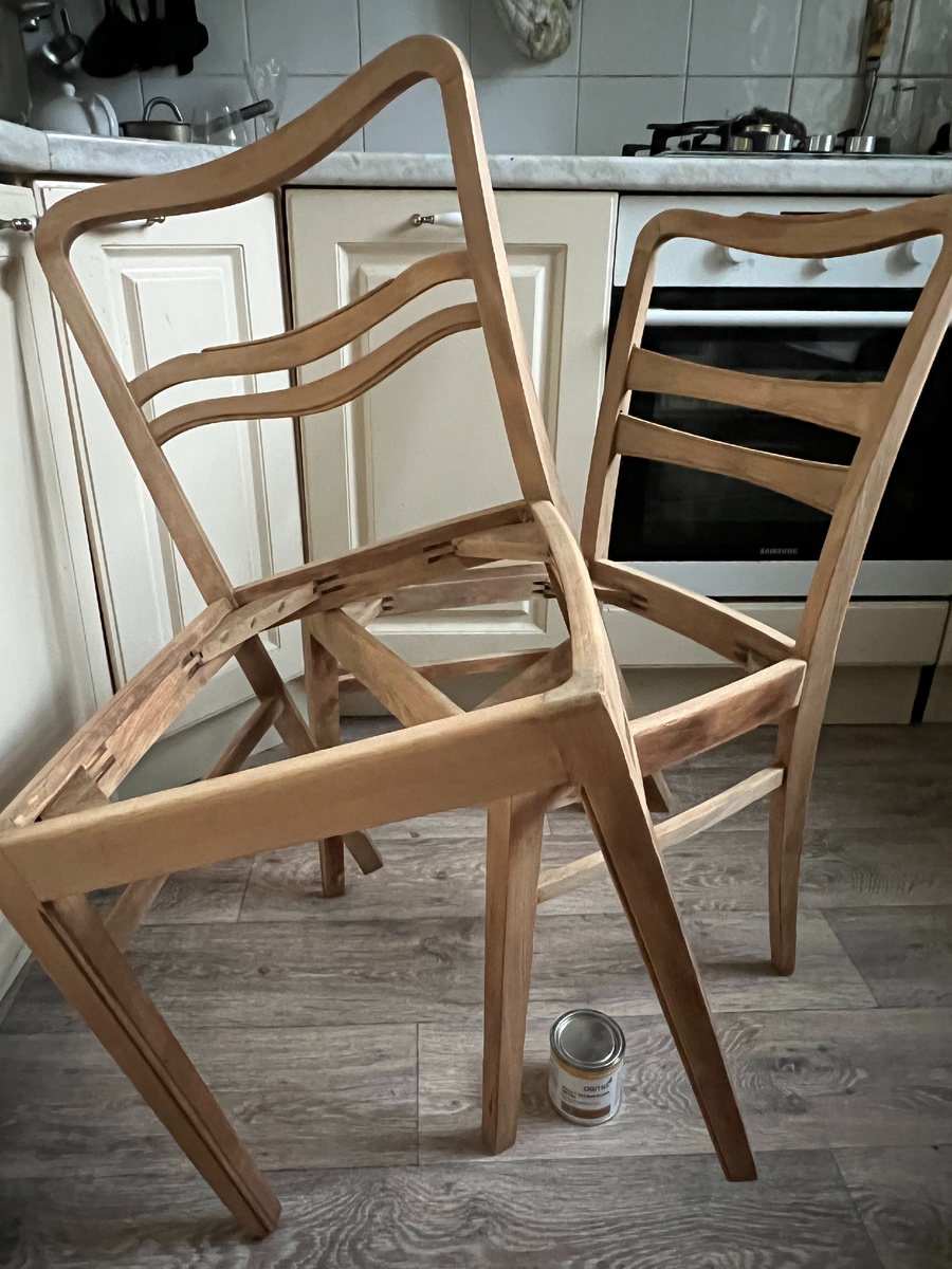 Деревянные стулья «Румыны» до покраски